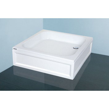 Obudowa sprchové vaničky Sanplast Classic OBa/CL 90x90x15 biew - bílá