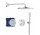 Sprchový set Grohe Precision Thermostat s hlavovou sprchou Vitalio Rain Mono 310 - chrom