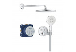 Sprchový set Grohe Precision Thermostat s hlavovou sprchou Vitalio Rain Mono 310 - chrom