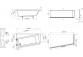 Ravak Vana 10 160X95 L Bílá- sanitbuy.pl