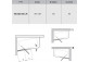Dveře sprchové Matrix MSD2-110, dwuelementowe, 1075-1115 x 1950, satén + transparent 