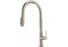 Dřezová baterie Franke Maris Slim Clear Water J Pull-Out stojící - ocel