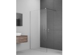 Stěna Walk-In Radaway Modo New II 120, 118.5-119.5x200cm - sklo čiré, profil nikl