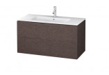 Skříňka pod umyvadlo Duravit L-Cube, závěsná 820 x 481 mm - bílá, vysoký lesk