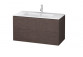 Skříňka pod umyvadlo Duravit L-Cube, závěsná 820 x 481 mm - bílá, vysoký lesk