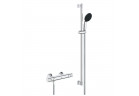 Sprchová baterie s termostatem Grohe Precision Start, nadomítková, se sprchovým systémem - chrom