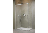 Dveře koutu prysznicowej Radaway Idea 8 KDJ 110, levé, 1100x2005 mm - sklo čiré, profil chrom