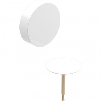 Souprava designový Geberit, d52, do soupravau odpływowo-przelewowego - lesklý chrom