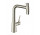 Dřezová baterie Hansgrohe Metris Select M71, páková 240, výsuvná sprcha, 2jet, sBox - ušlechtilá ocel finish