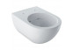 Mísa wc Geberit Acanto závěsná 53x35 cm, s hlubokým splachováním, skryté mocowania, TurboFlush, s povrchem KeraTect - bílá