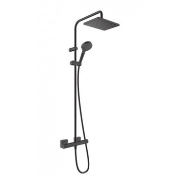 Sprchový sada 250 1jet EcoSmart z ShowerTablet 350, Hansgrohe Rainfinity - Černá Matný