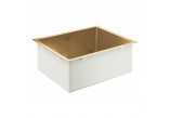 Dřez podblatowy Grohe K700 60-C 56/51 1.0, kompozytowy, 560x510 mm, šedá žula