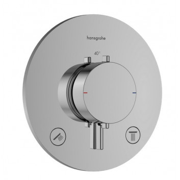 PYTAJ O RABAT ! Baterie termostatická Hansgrohe Ecostat S, podomítková s uzavíracím ventilem, vnější komponent 1-přijímač