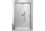 Dveře sprchové posuvné Radaway Idea Black DWJ 100 Levé 98.7-101.2x200.5cm, profil černá, sklo čiré- sanitbuy.pl