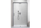 Dveře sprchové posuvné Radaway Idea Black DWJ 100 Levé 98.7-101.2x200.5cm, profil černá, sklo čiré- sanitbuy.pl