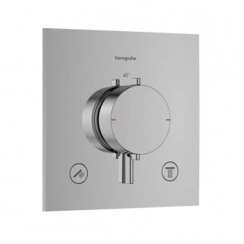 Baterie termostatická Hansgrohe Ecostat E, podomítková, vnější komponent