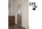 Radiátor elektrický Terma Case Slim 42x181 cm se zrcadlem, z zewnętrzną grzałką ONE - barva RAL i speciální barvy
