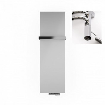 Radiátor elektrický Terma Case Slim 42x181 cm se zrcadlem, z zewnętrzną grzałką ONE - barva RAL i speciální barvy