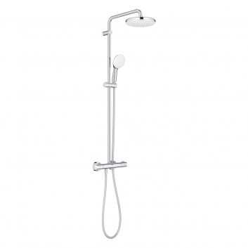 Sprchový systém Grohe Tempesta Cosmopolitan System 210, s termostatem k montáži na stěnu - chrom