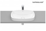 Umyvadlo pod desku Square FINECERAMIC®, Roca Inspira - Onyks