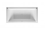 Vana hydromasážní 150x75cm, Duravit Qatego, Combi-System P - Bílý