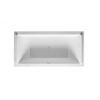 Vana hydromasážní 150x75cm, Duravit Qatego, Combi-System P - Bílý