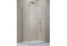 Dveře sprchové Radaway Essenza KDJ 90 cm, pravé, sklo čiré s povrchem Easy Clean, profil GunMetal