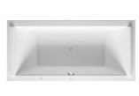 Vana hydromasážní Duravit Happy D.2 190x90 cm, wariant hydromasażu Air-System - bílá