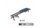 Lineární odtok Wiper New Premium Revers s přírubou, 80 cm, sifon drop 35 - szlif