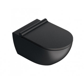 Mísa Catalano Sfera 55x35 cm závěsná Silentech (bez kołnierza) - tortora matnáný