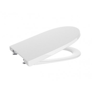 Klozetové sedátko pomalu sklápěcí Compacto Roca Ona, Supralit, bílý