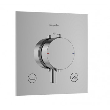 Baterie termostatická Hansgrohe Ecostat Comfort S, do 2 přijímačů, podomítková - chrom