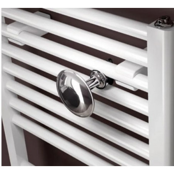 Termostatická hlavice Irsap - bílý/ chrom