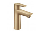 Umyvadlová baterie Hansgrohe Talis E 110, výška 162mm, s táhlem i kompletem odtokovom, černá kartáčovaný chrom