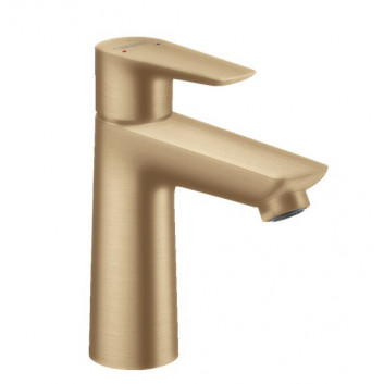 Umyvadlová baterie Hansgrohe Talis E 110, výška 162mm, s táhlem i kompletem odtokovom, černá kartáčovaný chrom