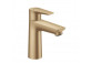 Umyvadlová baterie Hansgrohe Talis Select E, výška 162mm bez výpusti, černá matnáný