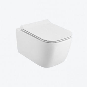 Závěsný bidet Excellent Doto, 53,5x37cm, bílý