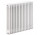 Radiátor Zehnder Charleston model 3200, výška 200 cm x šířka 64,4 cm (připojení 7610, standardowe boczne) - bílý