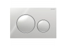 Tlačítko uruchamiający do WC Geberit Sigma 20 lesklý chrom/matný chrom/ lesklý chrom, 2 zakresy