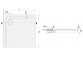Čtvercová sprchová vanička Sanplast B-M/SPACE S 90x90x1,5 biew, odlew minerální - bílý