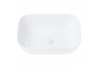 Umyvadlo na postavení na desku Corsan Mono obdélníková 50x40x14,5 cm s uzávěrem klik-klak bílým