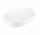 Umyvadlo na postavení na desku Corsan Olvena oválný 60x40x15 cm s uzávěrem klik-klak bílým