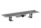 Kompletní lineární odtok Hansgrohe RainDrain Compact 700, rošt do wyłożenia płytkami, standardní
