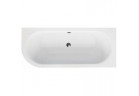 Rohová vana Besco Avita Slim 170x75 cm, akrylová, pravá - bílá 