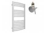 Radiátor elektrický Terma Warp S 111x50 cm z grzałką MOA Bluetoth - barva RAL i speciální barvy
