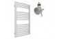 Radiátor elektrický Terma Warp S 111x50 cm z grzałką MOA Bluetoth - barva RAL i speciální barvy