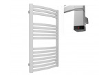 Radiátor elektrický Terma Dexter E 86x50 cm z grzałką MOA WiFi- standardní barva bílý