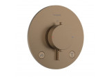 Baterie termostatická Hansgrohe Ecostat Comfort S, do 2 přijímačů, podomítková - bronz kartáčovaný