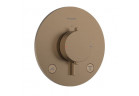 Baterie termostatická Hansgrohe Ecostat Comfort S, do 2 přijímačů, podomítková - bronz kartáčovaný