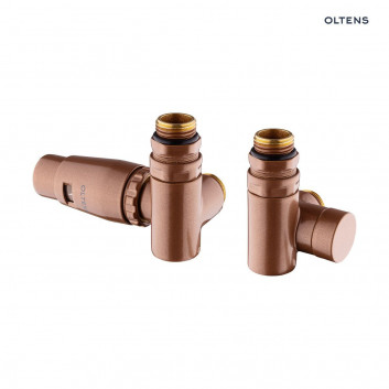 Radiátor dekorační Oltens Stang 180x31,5 cm - měď szczotkowana